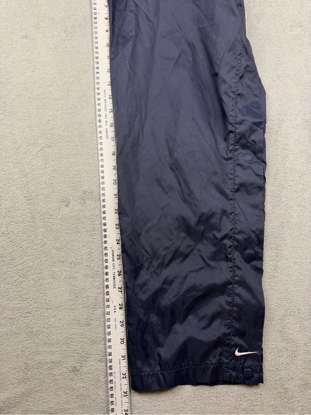 Nike tear away Navy Track Pants - Picture 3 of 5